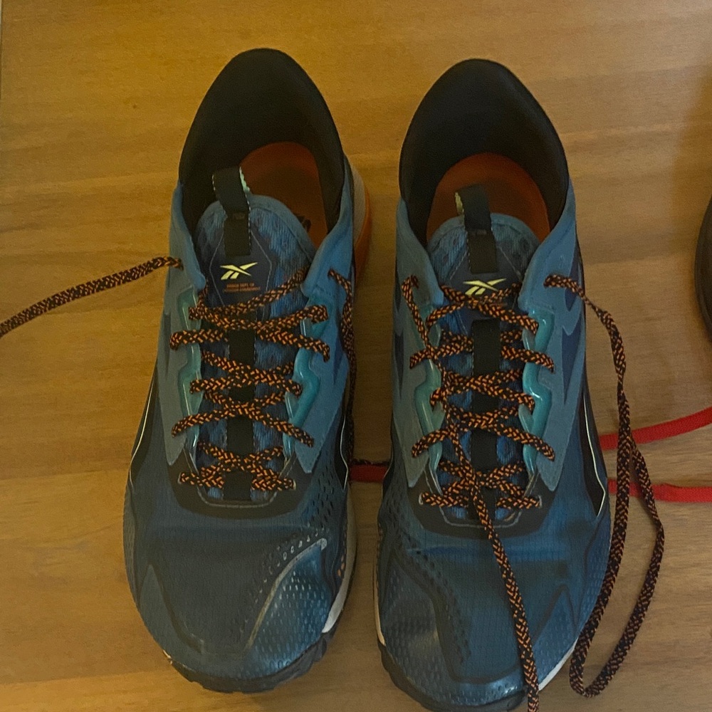 Reebok Blue and Black Running Shoes